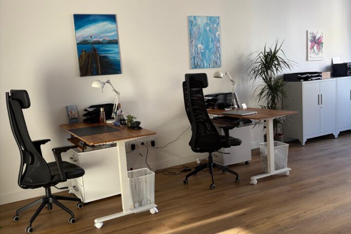 Arbeitsplätze im Büro